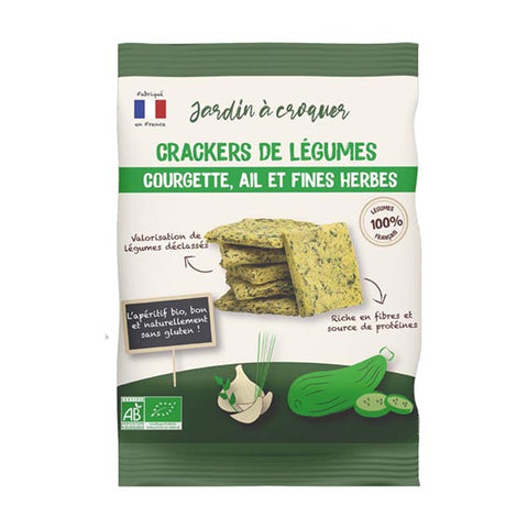 Crackers di ceci e zucchine alle erbe fini BIO - Jardin a croquer